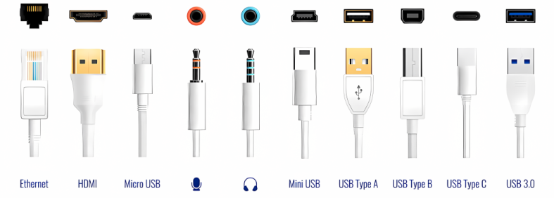 DINIC – Kabel und Adapter