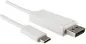Preview: USB 3.2 Kabel Typ C St. auf DisplayPort St., 2m