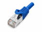 Preview: DINIC Cat.6 Premium Patchkabel, PiMF/S-FTP, LSZH, blau