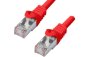 Preview: DINIC Cat.6 Premium Patchkabel, PiMF/S-FTP, LSZH, rot