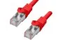 Preview: DINIC Cat.6 Premium Patchkabel, PiMF/S-FTP, LSZH, rot