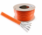 Preview: DINIC Cat.7 Duplex Verlegekabel, S/FTP, PiMF, 100m 10GB, AWG 23, 1000 MHz, orange, LSZH