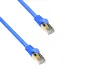 Preview: DINIC Cat.7 Premium Patchkabel 10 GB LAN / DSL Netzwerk, LSZH, PiMF/S-FTP Kabel, blau, 0,50m