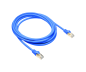 Preview: DINIC Cat.7 Premium Patchkabel 10 GB LAN / DSL Netzwerk, LSZH, PiMF/S-FTP Kabel, blau, 0,50m