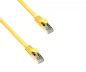 Preview: DINIC Cat.7 Premium Patchkabel 10 GB LAN / DSL Netzwerk, LSZH, PiMF/S-FTP Kabel, gelb, 5m