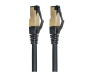 Preview: DINIC Cat. 8.1 Patchkabel 2000Mhz, 40G, schwarz, 10m
