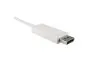 Mobile Preview: DINIC USB 3.2 Kabel Typ C St. auf DisplayPort St., 2m 4K bei 60Hz, weiß