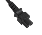 Preview: DINIC Netzkabel Korea CEE 7/4 auf C5, 0,75mm², KTL, 1,8m