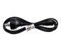 Preview: DINIC Netzkabel Australien Typ I auf C7, SAA, 0,75mm², schwarz, 1,8m