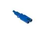 Preview: DINIC Stromkabel, Netzkabel Euro-Stecker auf C7 blau, 2-pin Euro-8, 1,80m