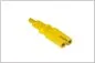 Mobile Preview: DINIC Stromkabel, Netzkabel Euro-Stecker auf C7 gelb, 2-pin Euro-8, 1,80m