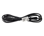 Preview: DINIC Netzkabel KOREA 2pin auf C7, 0,75mm², KTL, schwarz, 1.80m