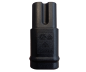 Preview: DINIC Netzkabel Australien Typ I auf C7 gewinkelt, 0,75mm², schwarz, 2m