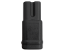 Preview: DINIC Netzkabel Japan Typ A auf C7 gewinkelt, 1,8m JPN 2pin/ C7 90°, 0,75mm², VFF, PSE, schwarz