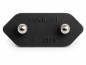 Preview: DINIC Netzadapter Eurostecker auf C7, Euro-8 Adapter, schwarz