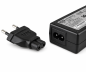 Preview: DINIC Netzadapter Eurostecker auf C7, Euro-8 Adapter, schwarz