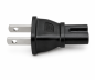 Preview: DINIC Stromadapter USA, C7 auf USA NEMA 1-15P IEC 60320-C7 Euro 8 Bu./ US Typ A, YL-1113