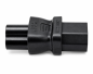 Preview: DINIC Netzadapter C13 Kaltgeräte auf C6 Kupplung