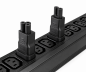 Preview: DINIC Stromadapter, Netzadapter Euro-8 Kleingerätestecker C7 Buchse auf C14 Kaltgerätestecker, Kupplung, Konverter