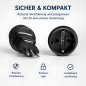 Preview: DINIC Reisestecker für Italien, 3-Pin Netzadapter, Adapter IT