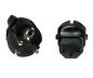 Preview: DINIC Netzadapter Schutzkontaktstecker auf C13 Kaltgeräte-Stecker, Schuko-Adapter
