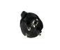 Preview: DINIC Netzadapter Schutzkontaktstecker auf C13 Kaltgeräte-Stecker, Schuko-Adapter