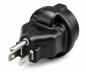 Preview: DINIC Reisestecker für USA Amerika, Japan u. Thailand auf Schuko, 3-Pin Netzadapter