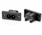 Preview: DINIC IEC 60320-C8 Dose zum Schrauben R-201