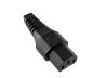 Preview: DINIC Netzkabel Schuko auf C13 mit Verriegelung, locking, 1mm², 2m