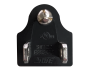 Preview: DINIC IEC Lock Netzkabel Amerika USA Typ B auf C13 locking, mit Verriegelung, schwarz, 2m