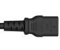 Preview: DINIC Netzkabel Korea CEE 7/4 auf C13, KTL, 1,80m