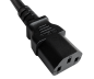Preview: DINIC Netzkabel Amerika USA NEMA 6-20P bis 250V auf C13, schwarz, 2m