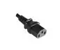 Preview: DINIC Netzkabel Amerika USA NEMA 6-20P bis 250V auf C13, schwarz, 2m