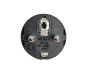 Preview: DINIC Netzkabel Gummi / Neopren Schuko auf Open-End, 3cm abgemantelt, 1.5mm², VDE, schwarz, 10m