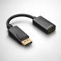 Preview: DINIC Adapter DisplayPort 1.4 St. auf HDMI Typ A Bu., PB DP 1.4 auf HDMI, 4K*2K@60Hz, 3D, schwarz, 0,1m Allge