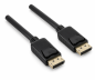 Preview: DINIC DisplayPort 1.3 Anschlusskabel, 5K3K bei 60 Hz, schwarz, 2m