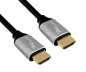 Preview: DINIC HDMI 2.1 Kabel, 2x Stecker Aluminiumgehäuse, 48Gbps, 3D, HDR, 4K@120Hz, 8K@60Hz, 1m