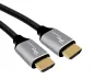 Preview: DINIC HDMI 2.1 Kabel, 2x Stecker Aluminiumgehäuse, 3m 48Gbps, 4K@120Hz, 8K@60Hz, 3D, HDR, DINIC Polybag
