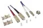 Mobile Preview: DINIC LWL Kabel OM4, Patchkabel LC/SC Lichtwellenleiter Multimode
