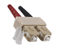 Preview: DINIC LWL Kabel OM4, Patchkabel SC/SC Lichtwellenleiter Multimode, 10m