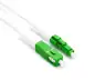 Preview: DINIC Anschlusskabel Glasfaser-Router, LC/APC-SC/APC, weiß, 50m