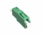Preview: DINIC LWL Adapter LC/APC Buchse auf LC/APC Buchse Glasfaser Adapter, Singlemode / Simplex