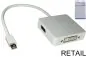 Preview: DINIC Adapter Mini DisplayPort auf HDMI, DVI und DisplayPort