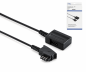 Preview: DINIC Telefonverlängerung universal-Belegung, TAE-F Stecker auf TAE-F Kupplung 4-polig belegt, schwarz, 3m