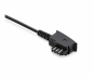 Preview: DINIC Telefonverlängerung universal-Belegung, TAE-F Stecker auf TAE-F Kupplung 4-polig belegt, schwarz, 6m