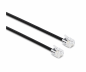 Preview: Modularanschlusskabel, AWG 28, 3m, Box RJ11-Stecker (6P4C) auf RJ11-Stecker (6P4C), 3m