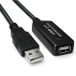 Preview: DINIC USB 2.0 Verlängerung AKTIV A Stecker auf Buchse, 5m