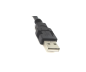 Preview: DINIC USB 2.0 Montagekabel A Stecker auf A Buchse, A Bu. anschraubbar, 50 cm, inkl. 2 Schrauben Abstand 26mm, schwarz