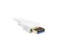 Preview: DINIC USB 3.0 Verlängerung A Stecker/Buchse, 2m 3P AWG 28/1P AWG 24, vergoldete Kontakte, weiß