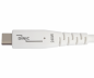Preview: DINIC USB C 4.0 Kabel, 240W PD, 40Gbps, weiß, 0,5m Typ C auf C, OD 5,2mm, TPE, E-Mark chip, DINIC Box